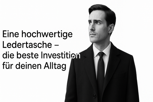 Warum eine hochwertige Ledertasche die beste Investition für deinen Alltag ist