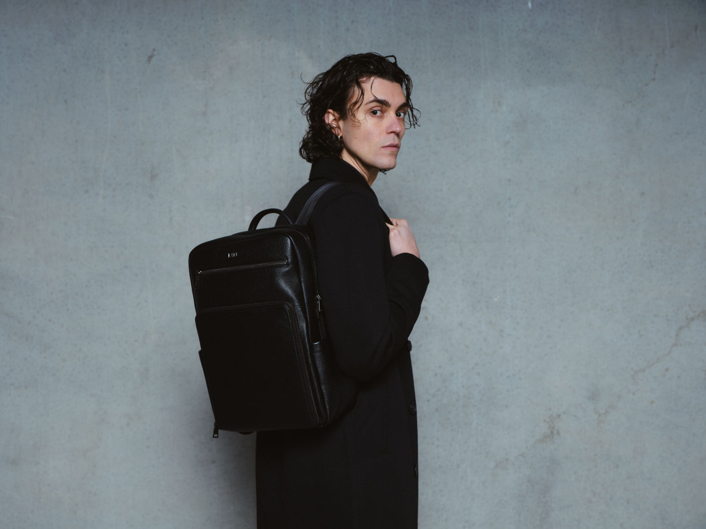 Leder-Rucksack – COMO